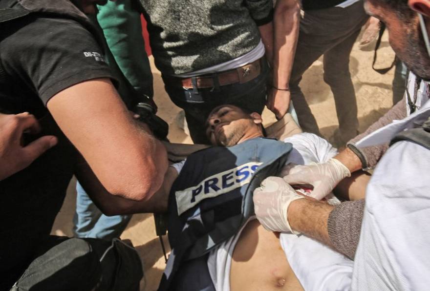 Periodista palestino herido durante segunda “Marcha del Retorno” muere