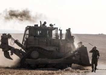 Terroristas palestinos detonaron bomba contra vehículo FDI de ingeniería