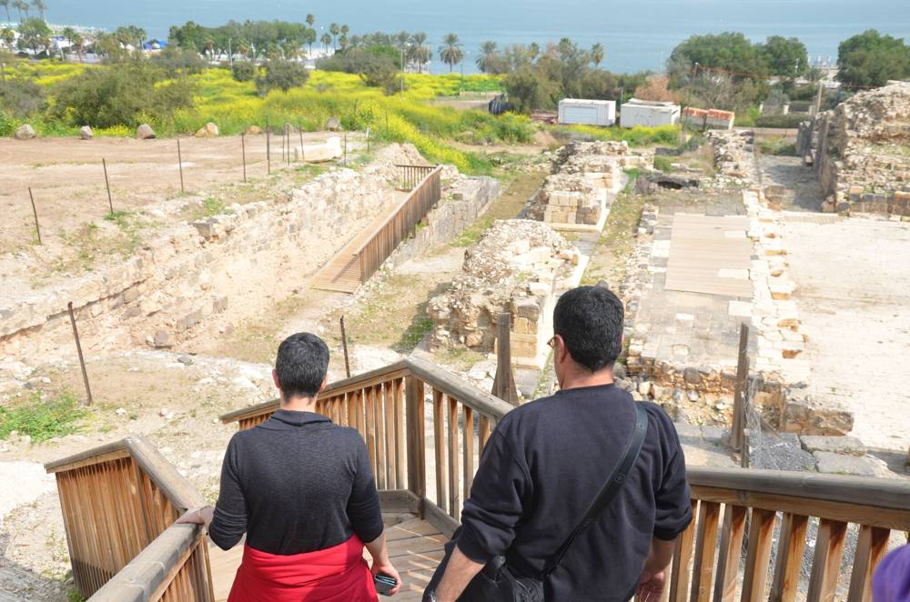 Un teatro en Tiberias, parte del nuevo Sendero del Sanedrín de 70 kilómetros en Galilea. (Autoridad de Antigüedades de Israel)