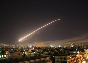 Fotos y vídeos del ataque de EE.UU, UK y Francia a Siria