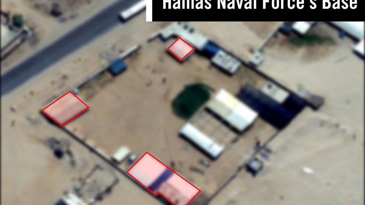 FDI lanza imágenes satelitales de objetivos de Gaza alcanzados en ataques de represalia
