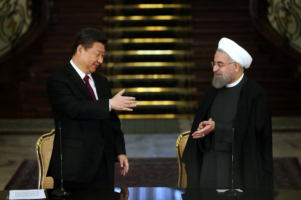 China recibirá al líder de Irán Hassan Rouhani