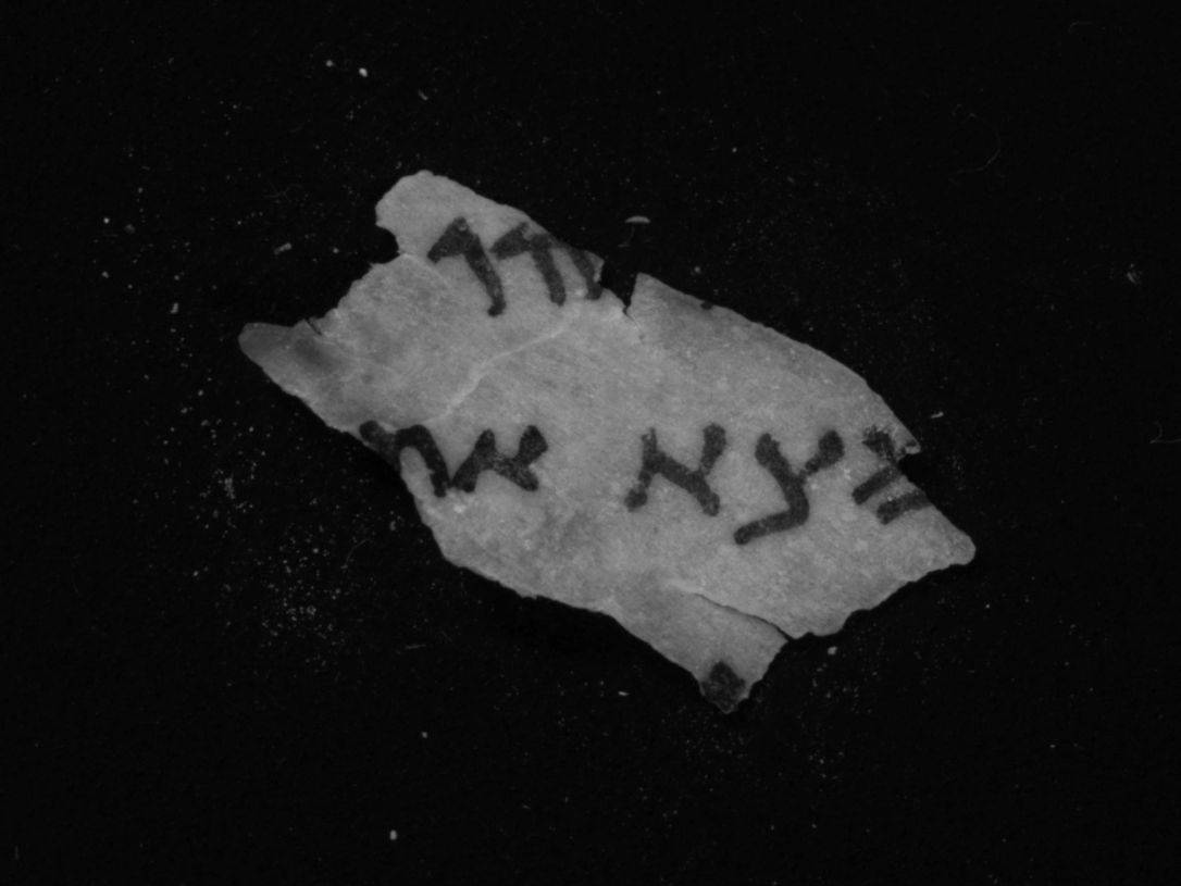 El fragmento de Deuteronomio después de la obtención de imágenes en el laboratorio de la Autoridad de Antigüedades de Israel. Crédito: Shai Halevi, Biblioteca Digital de los Rollos del Mar Muerto de Leon Levy