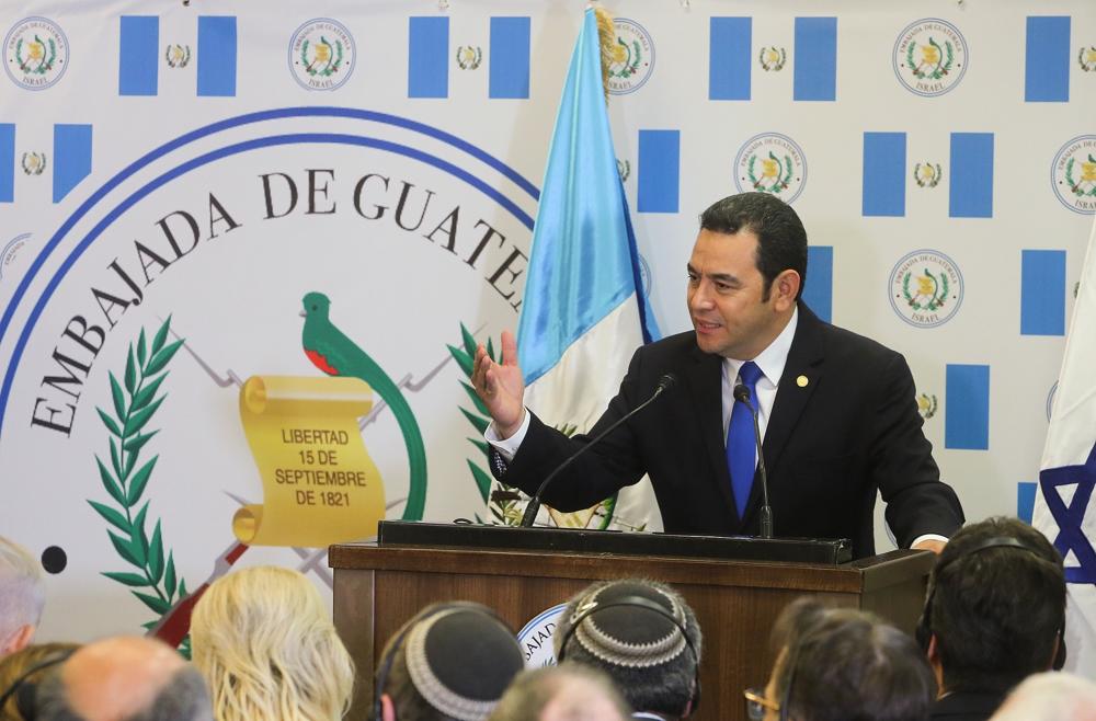 EE. UU. agradece a Guatemala e insta a otros a trasladar embajadas a Jerusalén