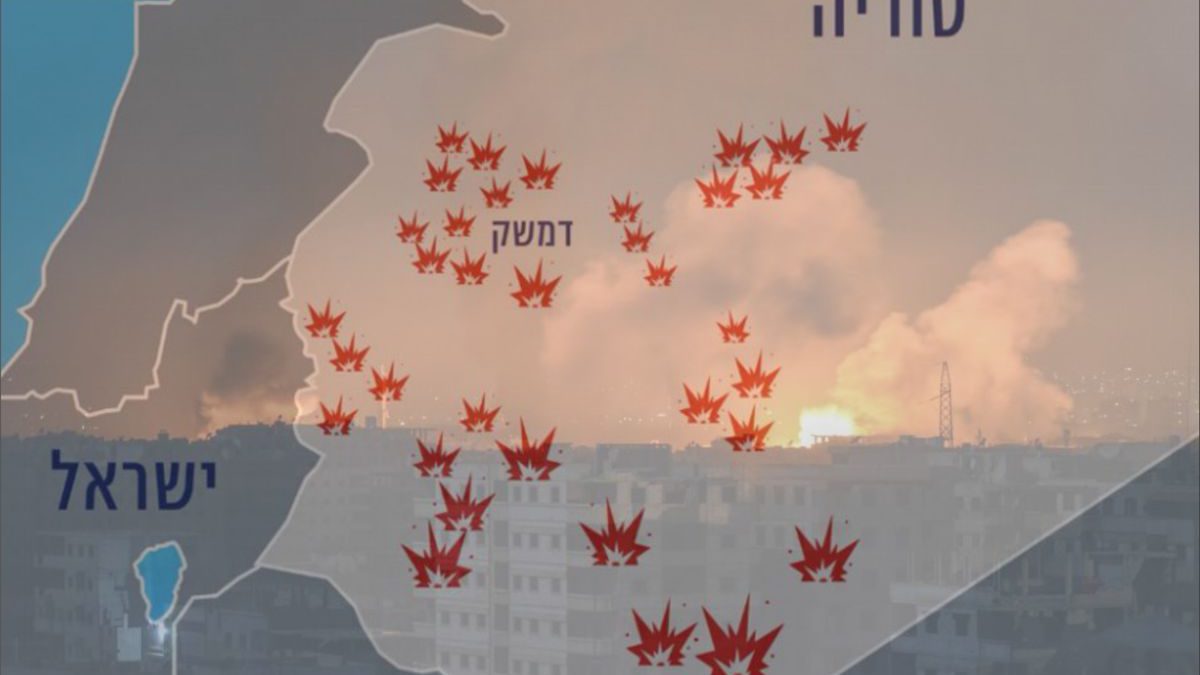 Incursiones nocturnas de Israel retrasaron a Irán en Siria por muchos meses