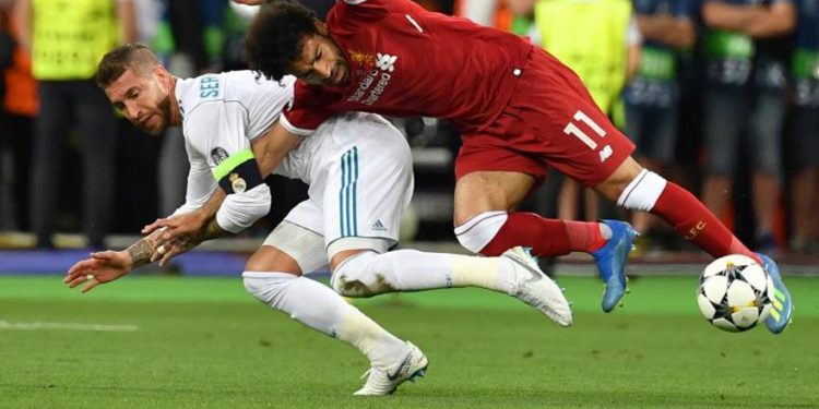 Abogado egipcio demanda a Sergio Ramos por lesión de estrella nacional Salah por mil millones de euros