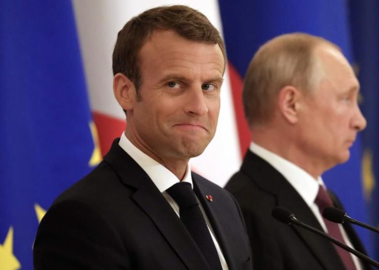 Macron desde Rusia: reubicación de embajada de EE.UU a Jerusalem fue un error
