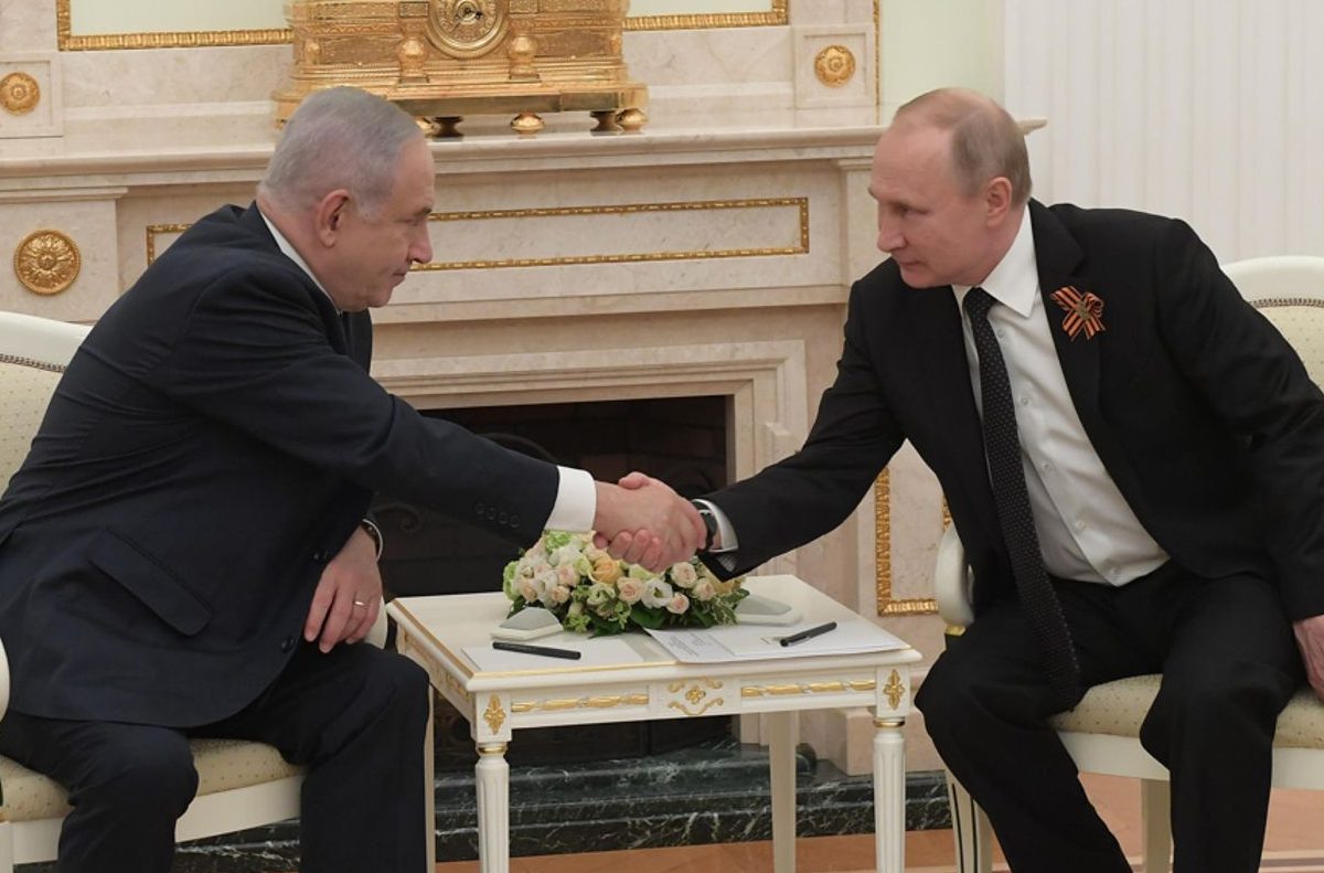 Netanyahu a Putin: es deber y derecho de Israel defenderse de Irán en Siria