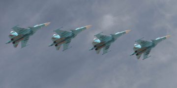 Cazas rusos interceptan aviones israelíes sobre Líbano