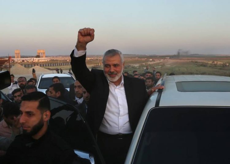 El líder de Hamas se dirige a El Cairo antes de la violencia islamista desde Gaza