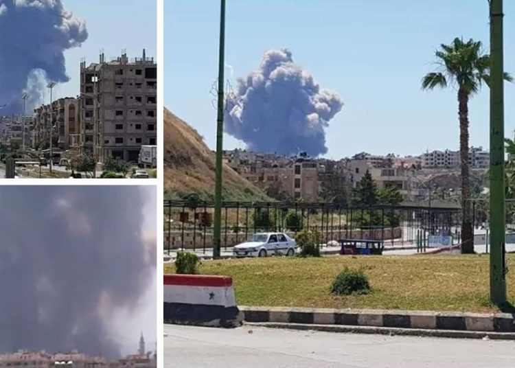 Explosiones en base Siria: 11 muertos y decenas de heridos