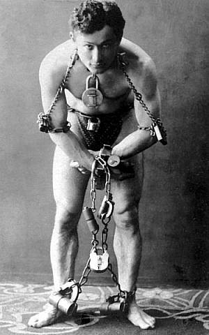 Harry Houdini (crédito de la foto: Biblioteca del Congreso, Wikimedia Commons)