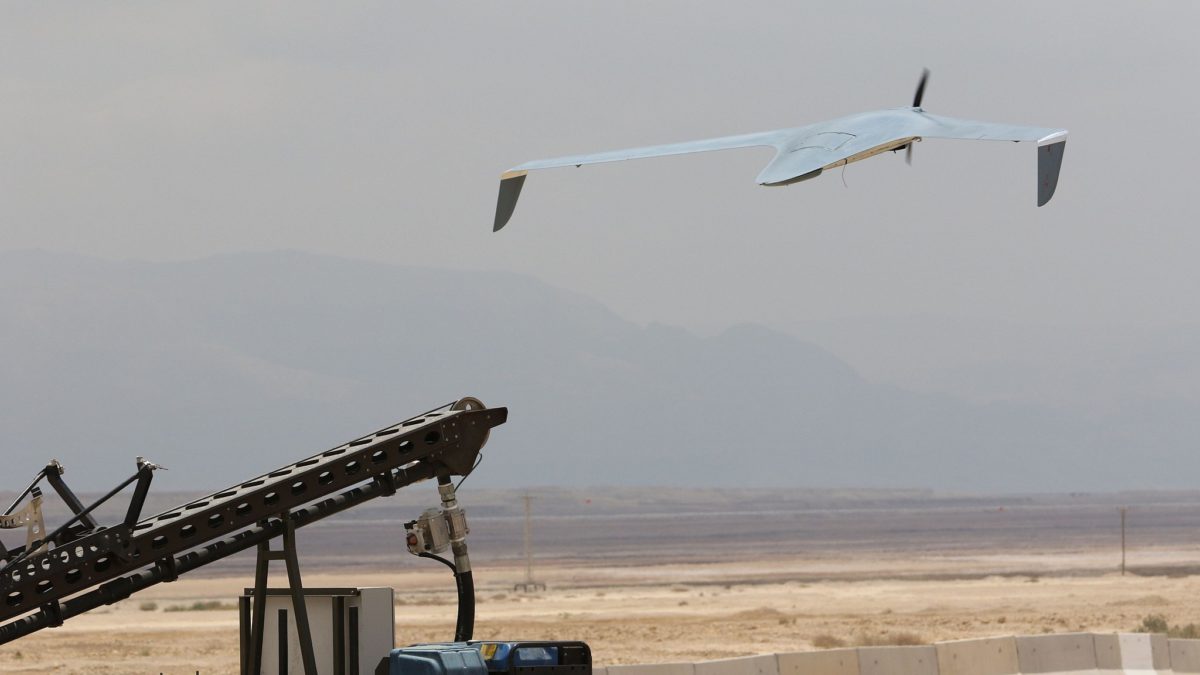 IAI desarrolla un sistema de robot tierra-aire para la vigilancia de fronteras