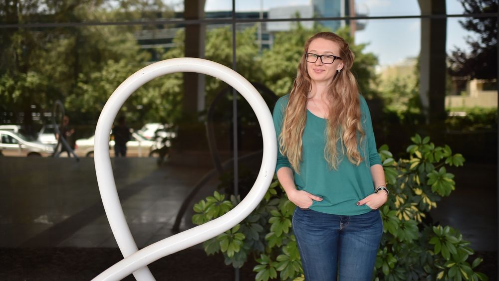 La estudiante graduada de Technion, Alexandra Bukchin. Foto cortesía