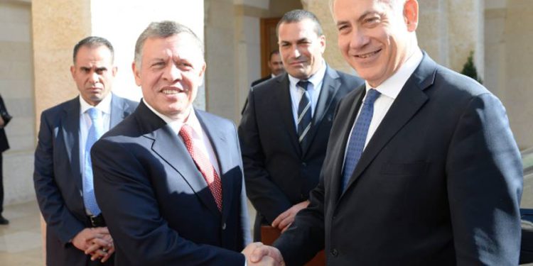 Netanyahu se reúne con el rey de Jordania