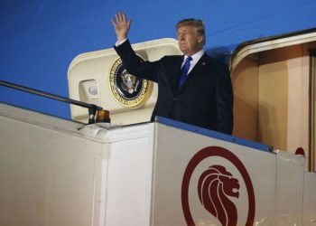 Trump y Kim llegan a Singapur para la cumbre