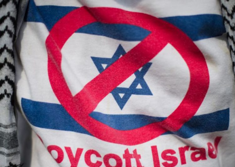 Un estado español adoptó el Boicot contra Israel como política
