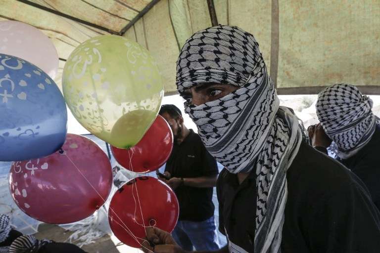 Hamas: Reduciremos el número de globos incendiarios contra Israel, no los detendremos