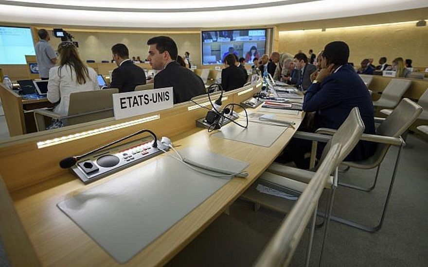 El Consejo de Derechos Humanos de la ONU vuelve a trabajar con el asiento de EE. UU. Vacío