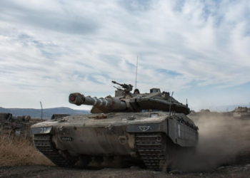 Israel le da a Jordania un tanque FDI Merkava para un museo