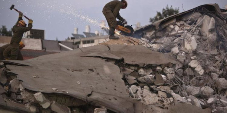 80,000 edificios en Israel en peligro de colapsar por terremoto