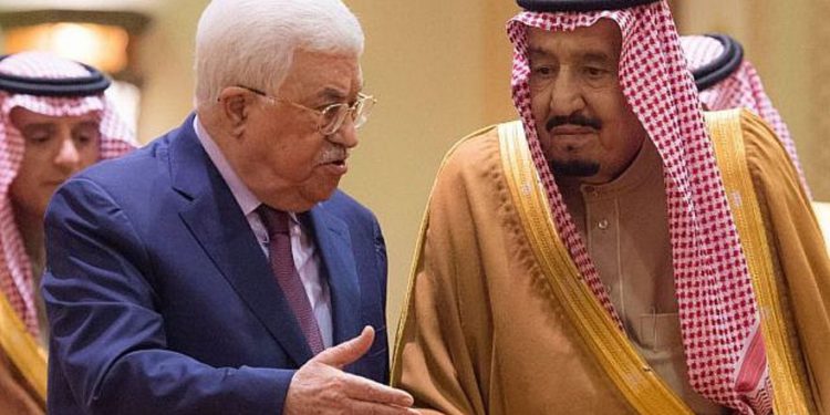 Rey saudita respalda postura palestina en el plan de paz de Trump