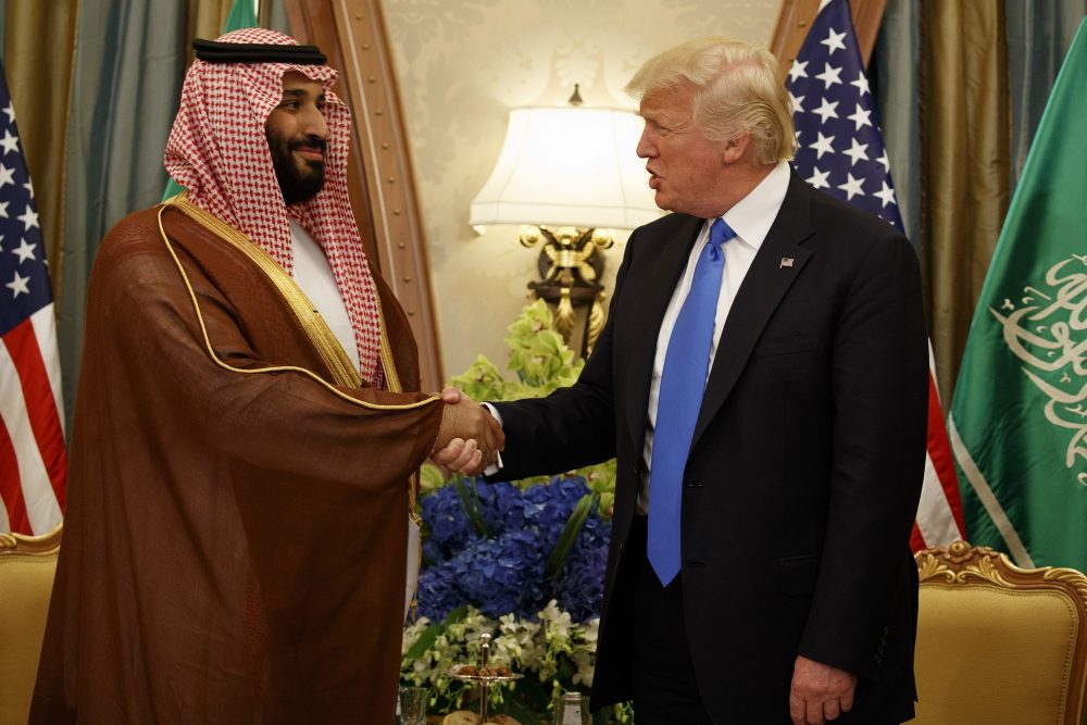 Rey saudita respalda postura palestina en el plan de paz de Trump