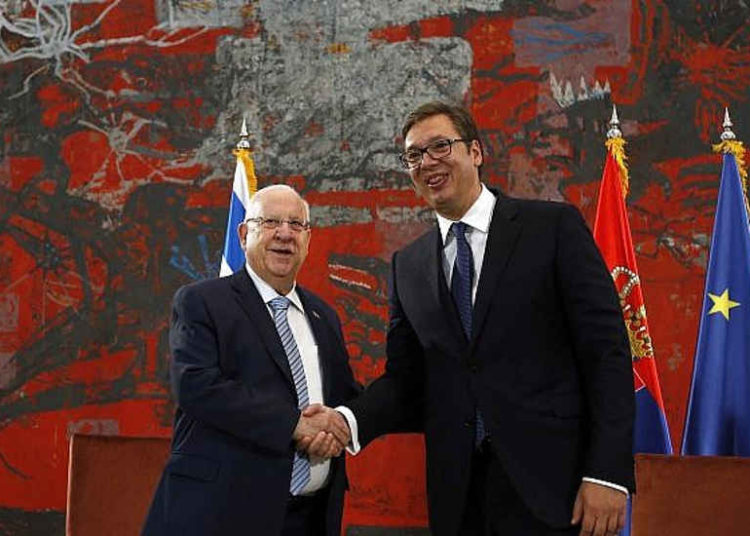 Presidente Rivlin agradece a Serbia por la ley de “restitución del Holocausto”