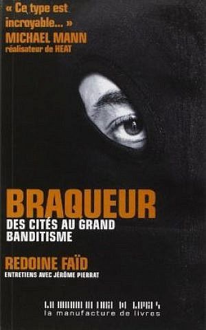 Una portada del libro 'Braqueur' de Redoine Faid. (captura de pantalla: Amazon.com)