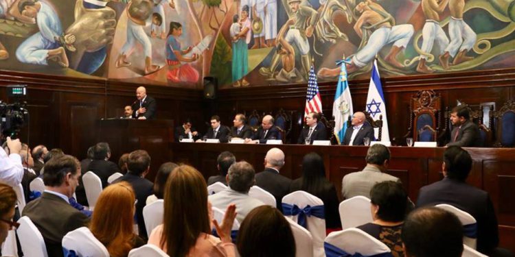 Congresistas de Guatemala y EEUU reiteran su apoyo a Israel