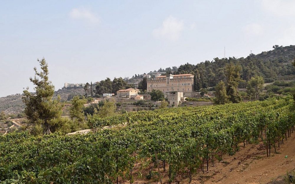 En los viñedos de Cremisan, los monjes producen vino desde 1885. (Cortesía de Kevin Begos)
