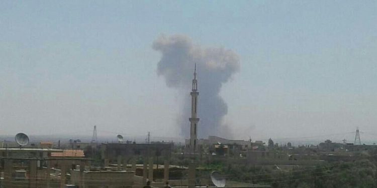 Explosión en almacén utilizado por las milicias de Irán en Siria