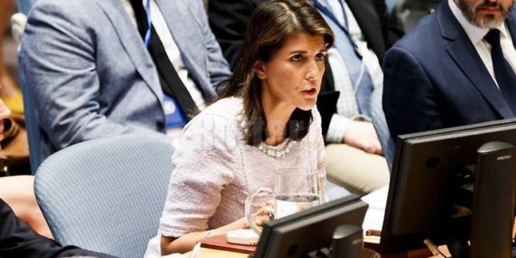 Haley: “Los Estados árabes temen decirle la verdad a los palestinos”