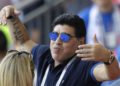 “En mi corazón, soy palestino”, le dijo Maradona Abbas