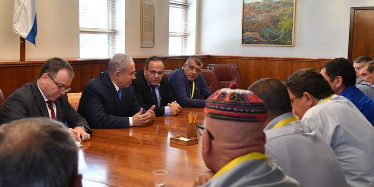 Reunido con líderes drusos de Israel, Netanyahu defiende la Ley del Estado-Nación