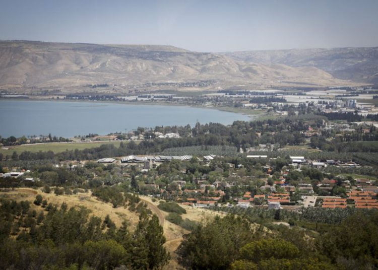 Sismo leve en el mar de Galilea