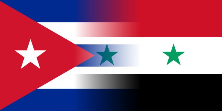 Cuba expresó su “firme apoyo para fortalecer las relaciones con Siria”