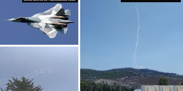 Israel derribó un avión de combate sirio que penetró en el espacio aéreo israelí
