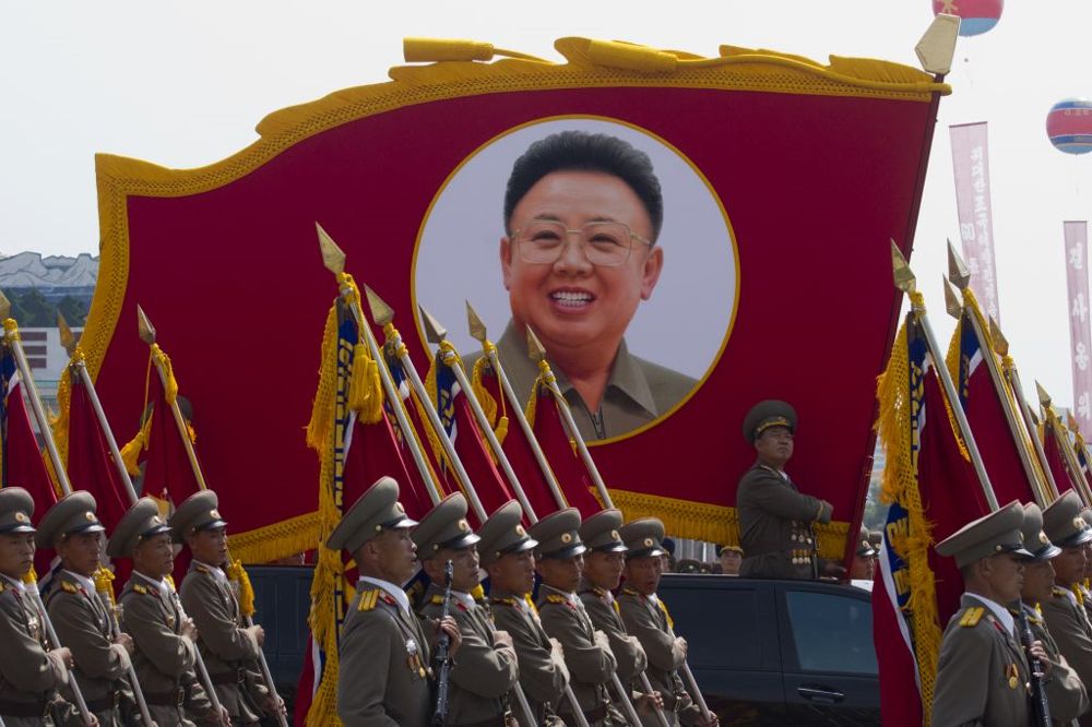 Foto ilustrativa de un desfile en Corea del Norte (Shutterstock)