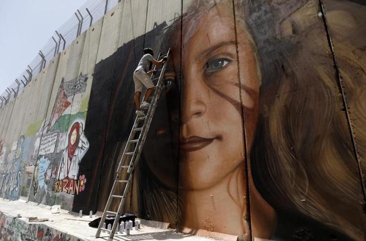 Israel arresta a dos artistas italianos de graffiti en la región de Judea y Samaria