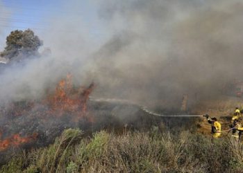 Ataques incendiarios de Gaza provocan 40 incendios en el sur de Israel durante fin de semana