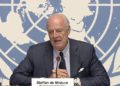 Embajador de la ONU en Siria invita a Estados Unidos y a otros seis países aliados a entablar negociaciones