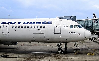 Foto ilustrativa de un avión de Air France. (crédito de la foto: CC BY-Andres Rueda / Flickr)
