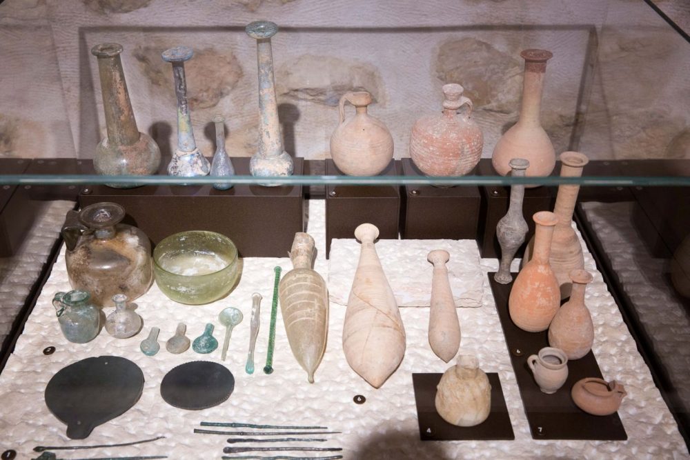 Exposiciones en el Museo Terra Sancta que revelan la forma en que las personas vivieron en los tiempos de Jesús. (Emil Salman)