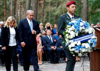 Netanyahu honra a 70.000 víctimas judías de la masacre de Ponary en Lituania