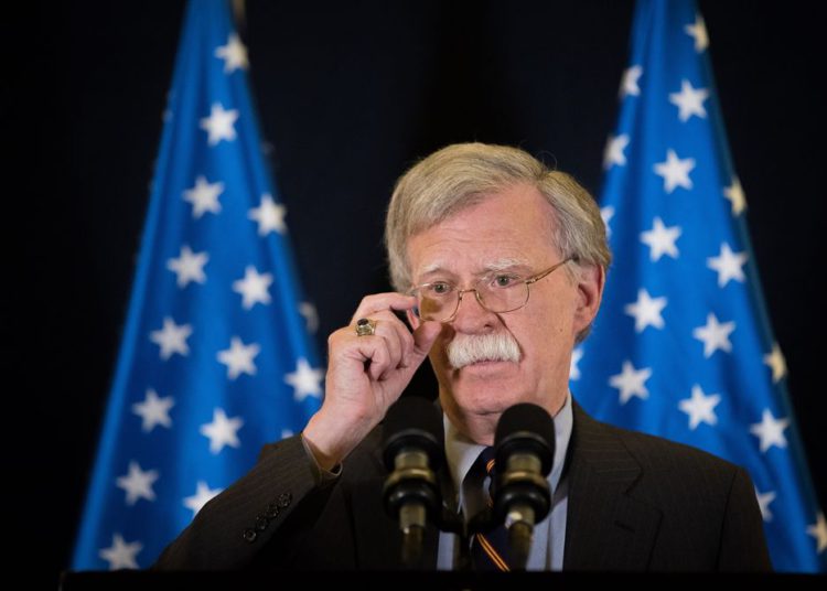 Bolton niega “quid pro quo” en movimiento de embajada de EE. UU. a Jerusalem