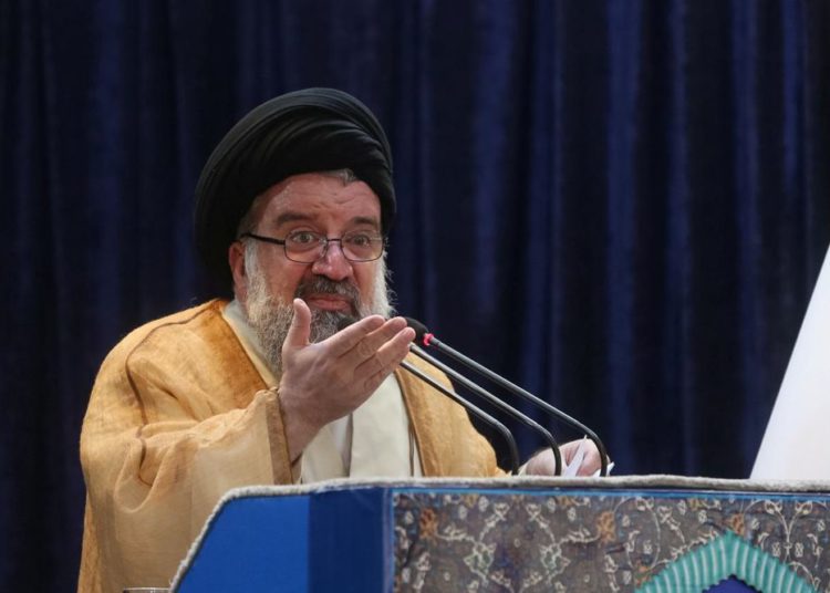 Clérigo iraní: Si EE. UU nos ataca, Irán y sus aliados atacarán a Israel