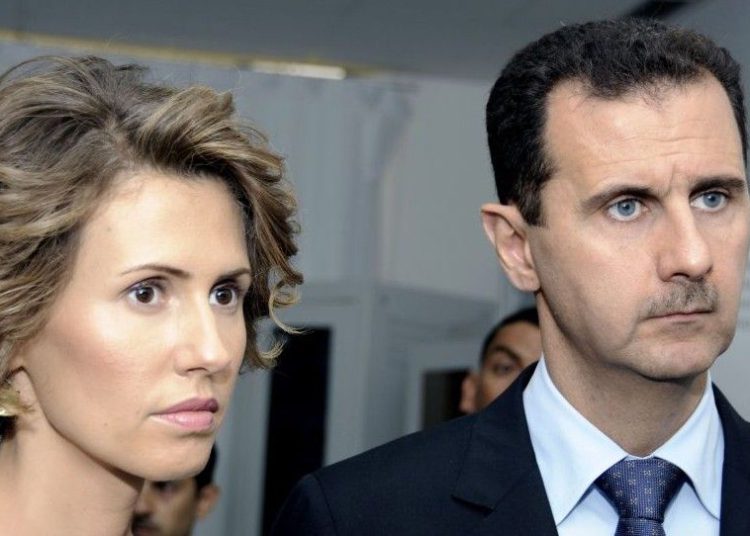 Esposa del líder sirio Bashar Assad diagnosticada con cáncer de mama