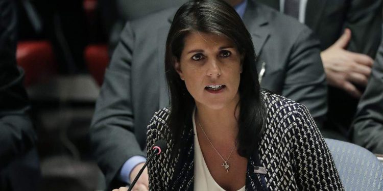 Haley: el “derecho de retorno” palestino debería estar “fuera de la mesa”
