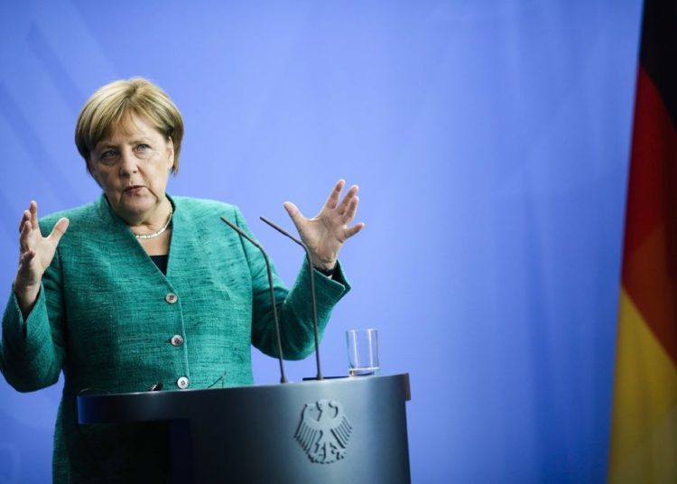 Merkel en cuarentena tras contacto con médico con coronavirus
